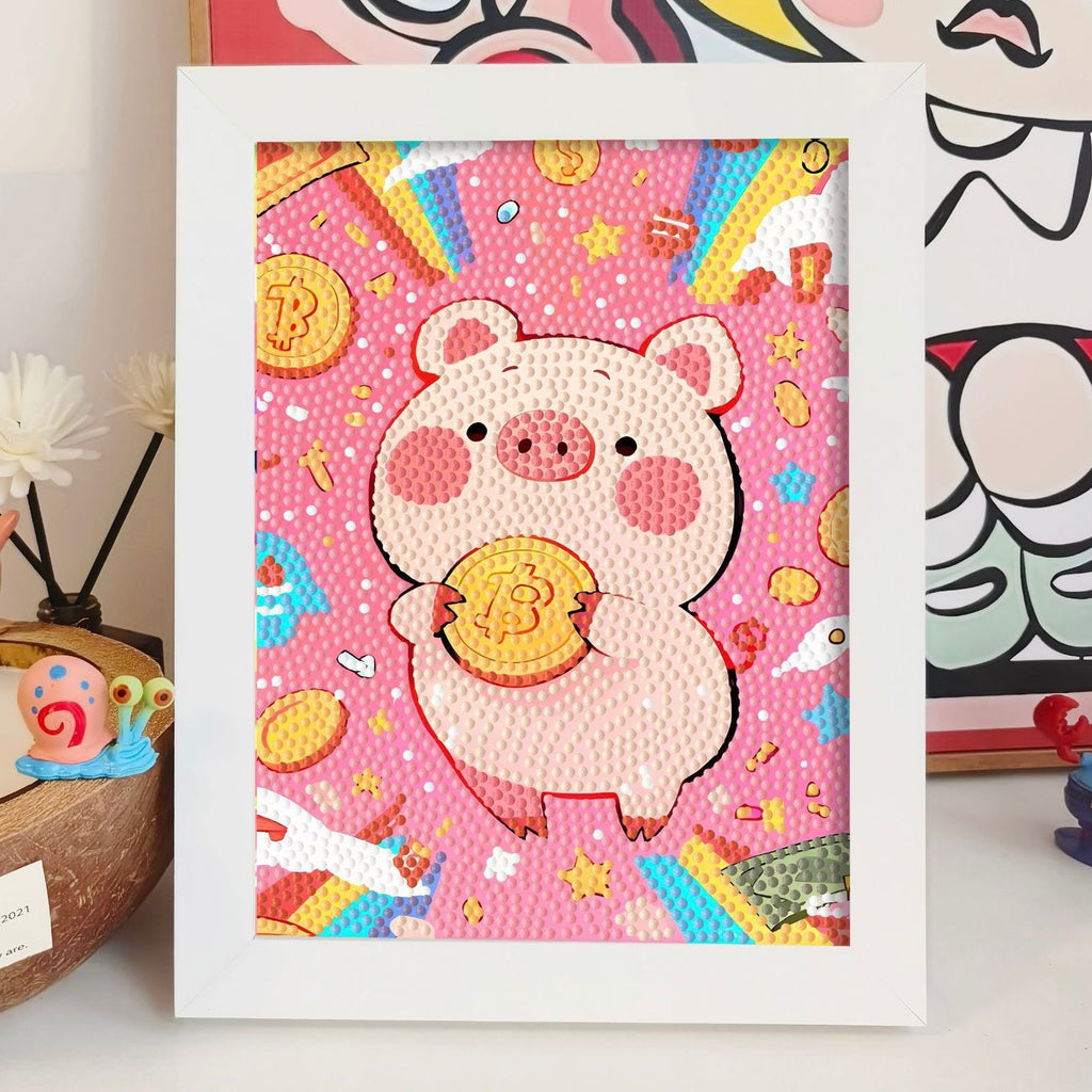 Cute Cartoon Animal Diamond Painting Kit