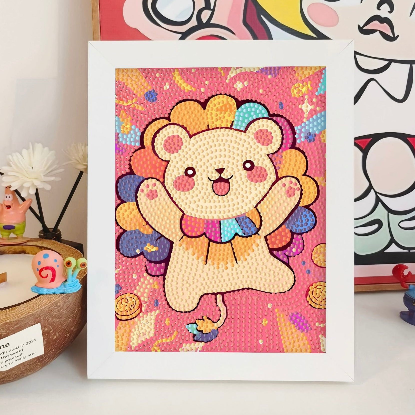 Cute Cartoon Animal Diamond Painting Kit