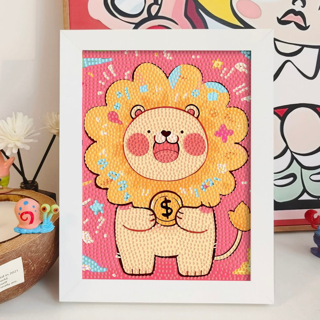 Cute Cartoon Animal Diamond Painting Kit