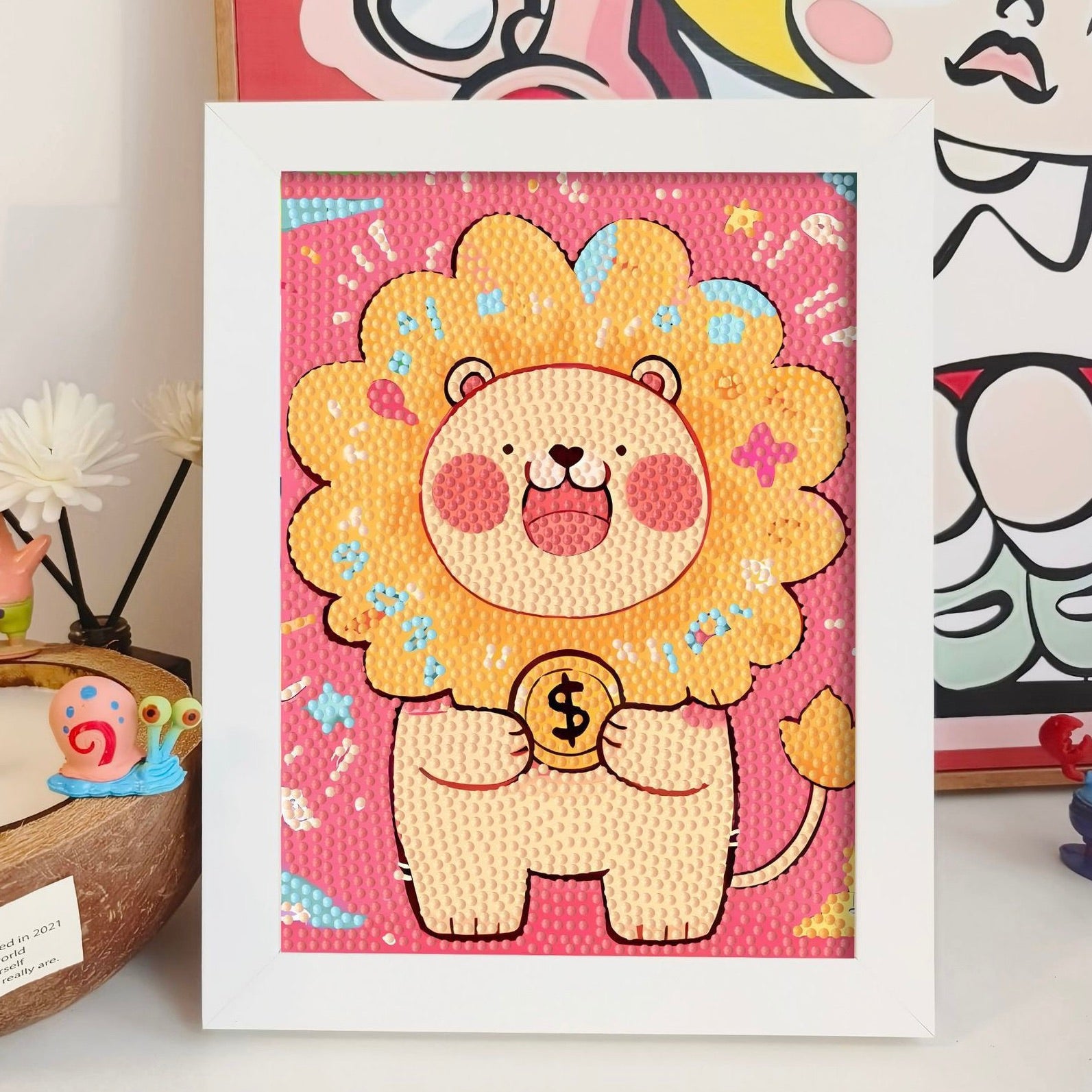 Cute Cartoon Animal Diamond Painting Kit