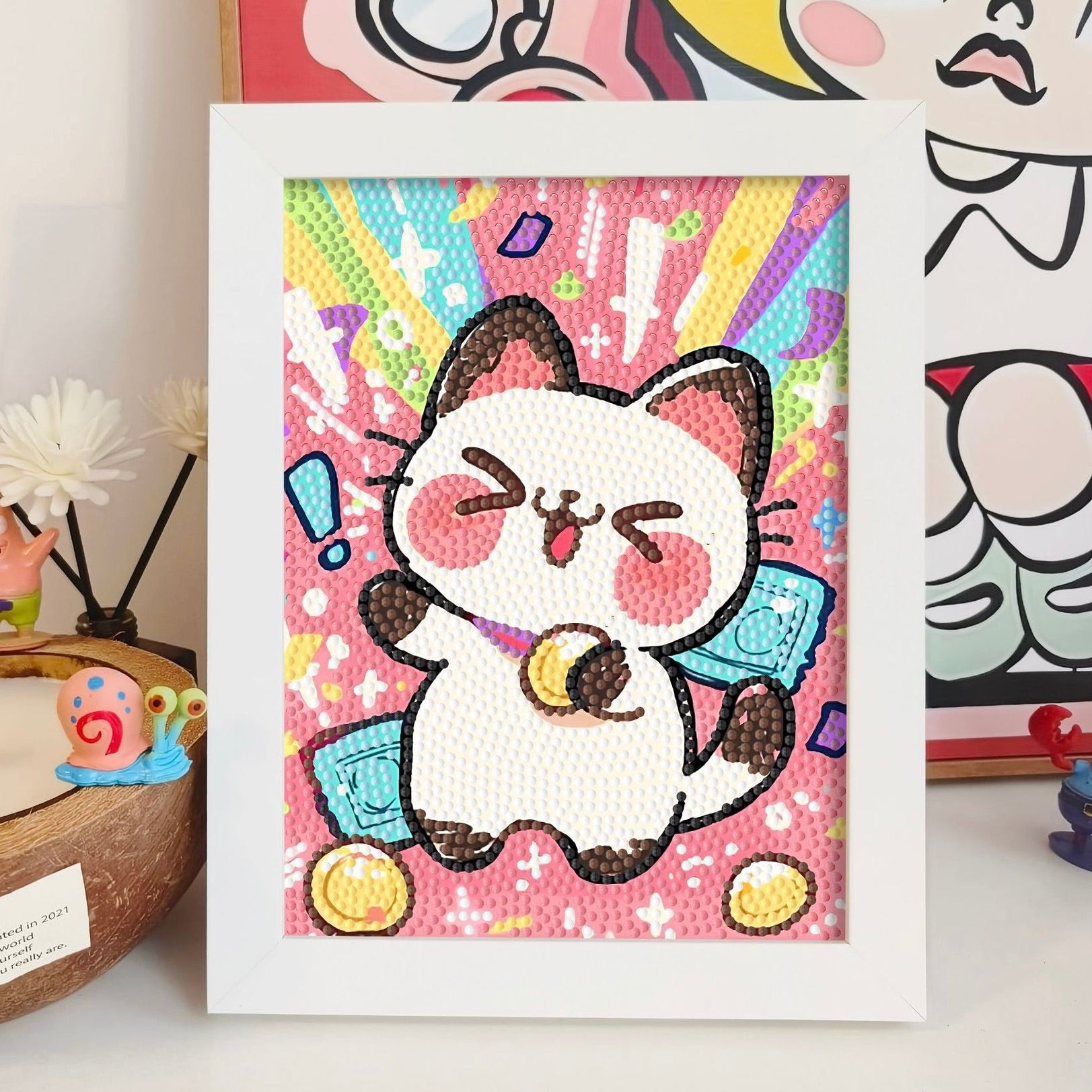 Cute Cartoon Animal Diamond Painting Kit